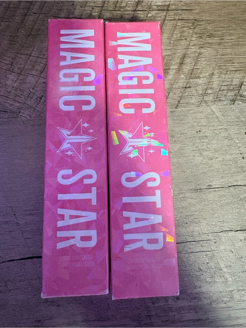 2 Jeffrey star magic star color correctors  peach for dark circles